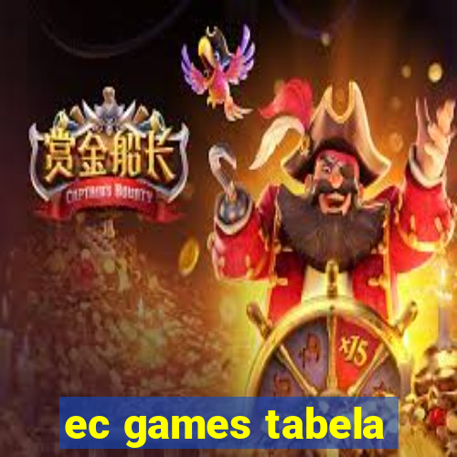 ec games tabela